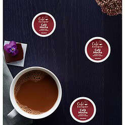 Cafe Escapes Cafe Mocha Keurig Single-Serve K-Cup Pods, 72 Count (6 Packs of 12)