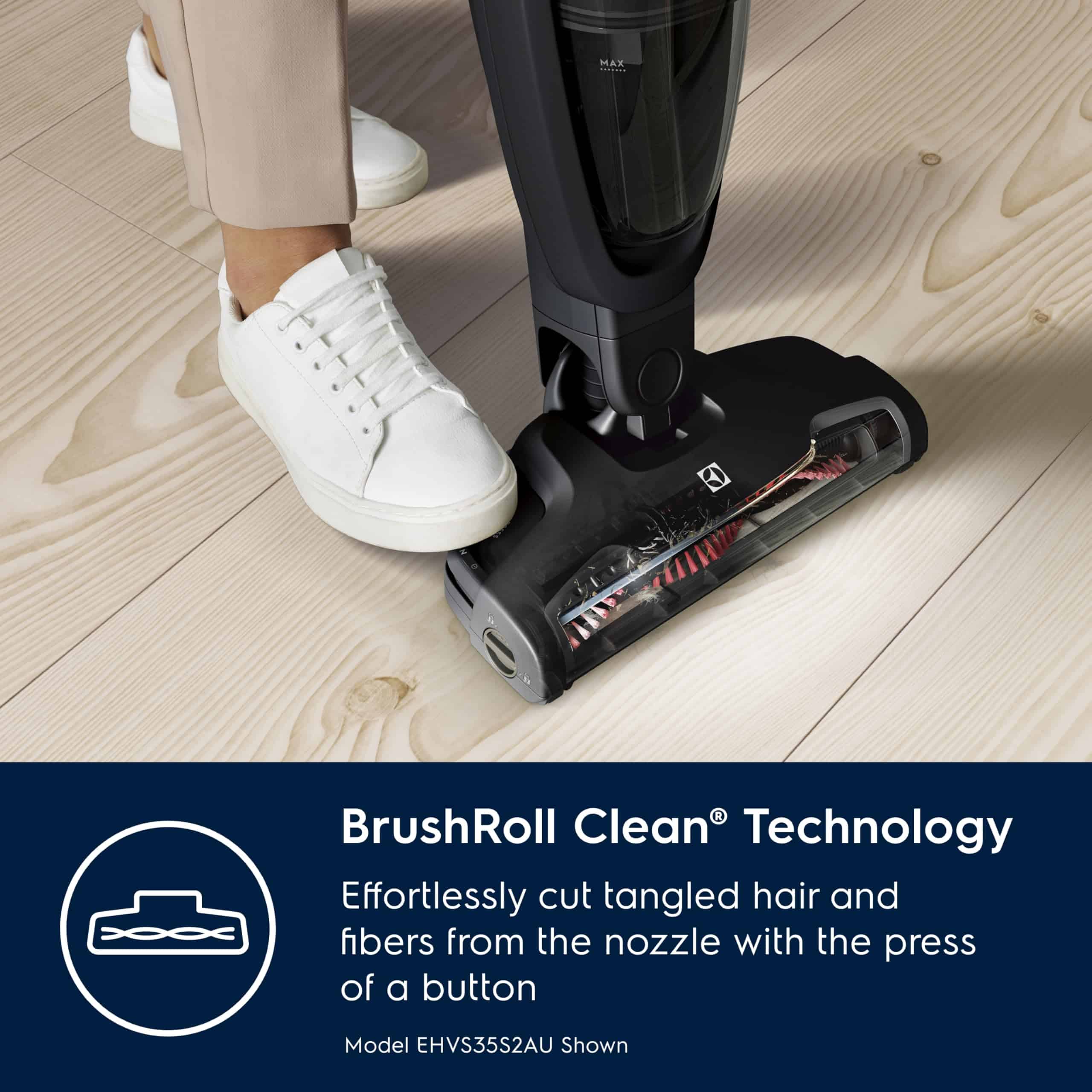 Electrolux WellQ7 Pet Stick Cleaner Lightweight Cordless Vacuum with LED Nozzle Lights