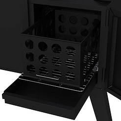Dyna-Glo DGO1890BDC-D Wide Body Vertical Offset Charcoal Smoker, Black