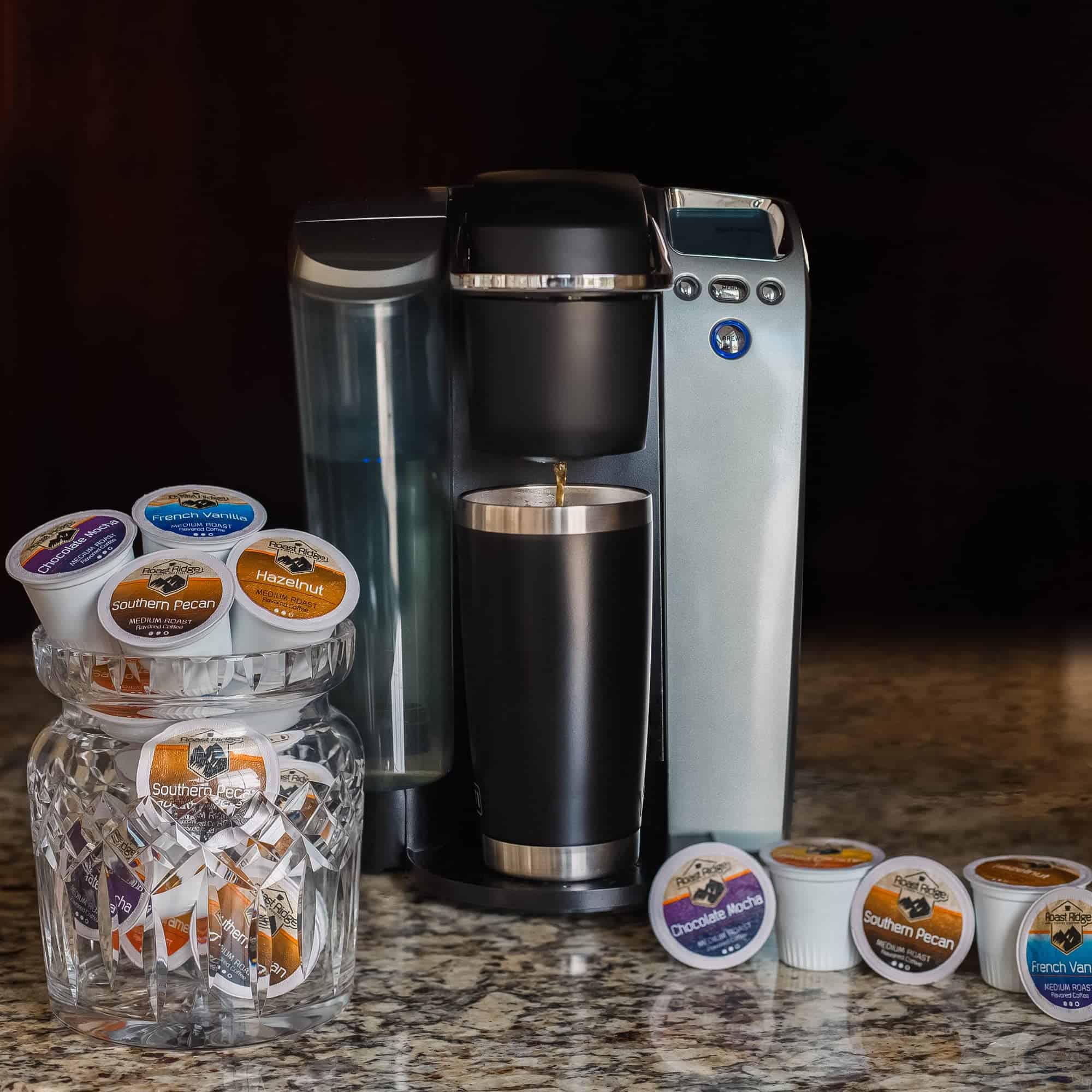 Roast Ridge Single Serve Coffee Pods for Keurig K-Cup Brewers, Variety Pack, 100 Count