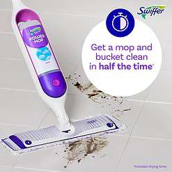 Swiffer PowerMop Multi-Surface Mop Kit for Floor Cleaning, Fresh Scent, Mopping Kit Includes PowerMop
