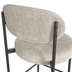 Better Homes & Gardens Boucle Counter Stool, Cream