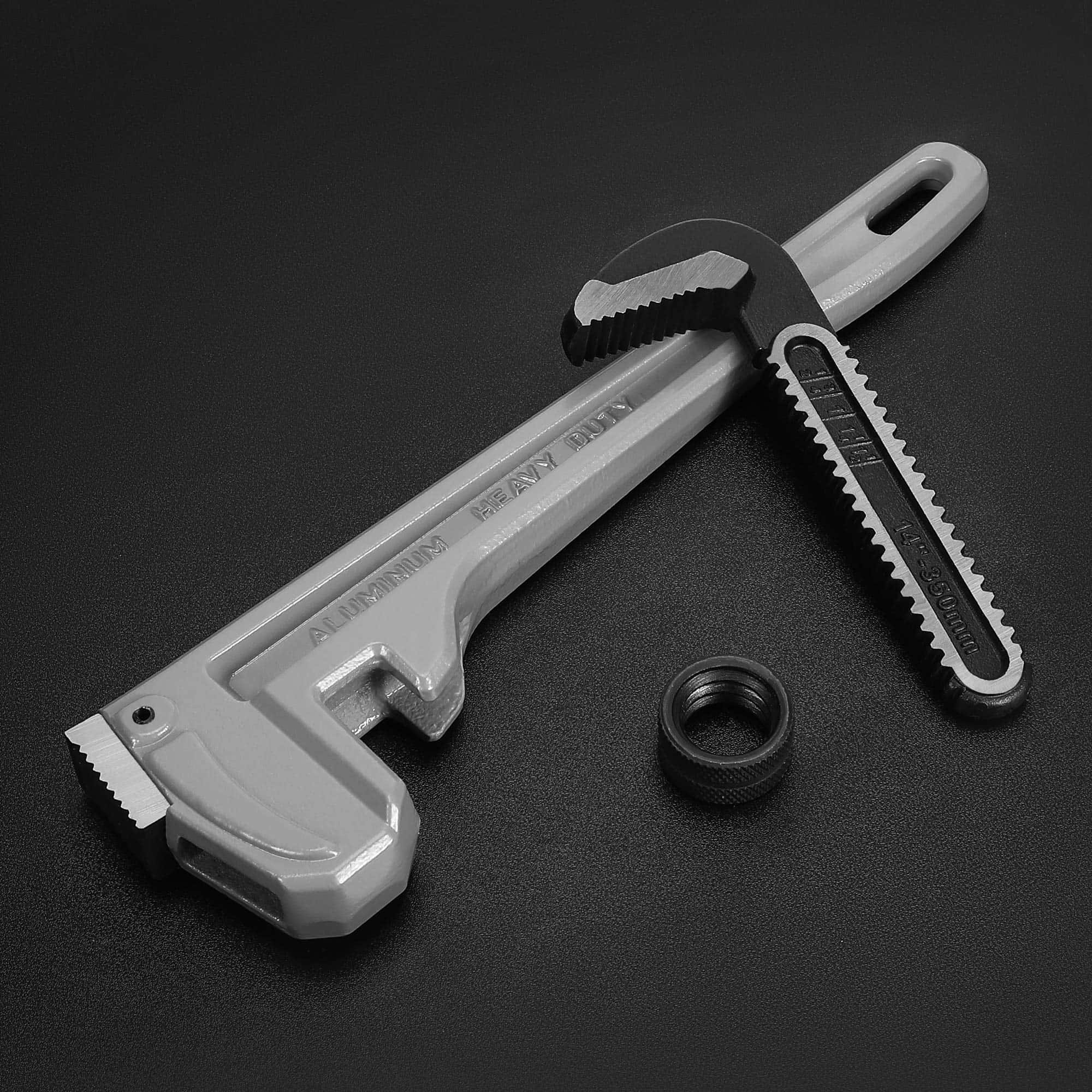 DURATECH 3-Piece Heavy Duty Aluminum Straight Pipe Wrench Set