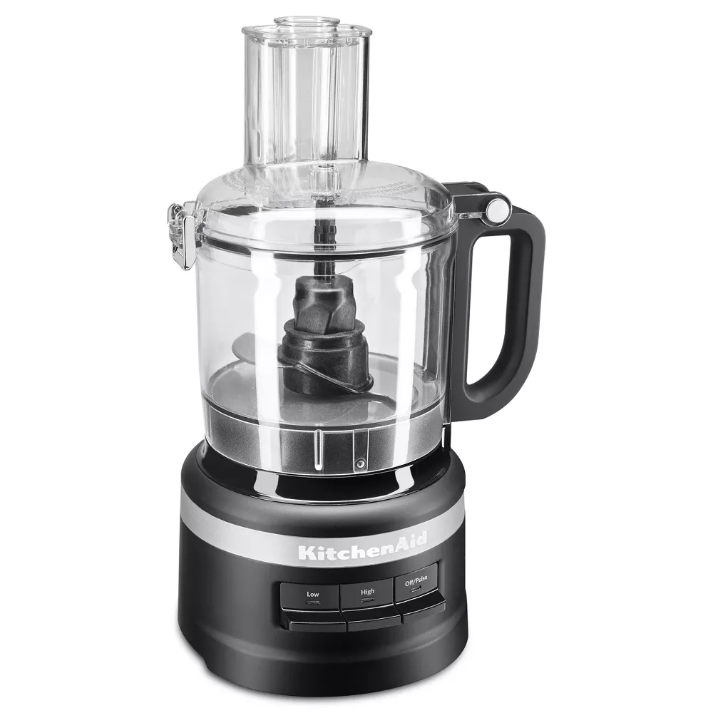 KitchenAid KFP0718BM 7 Cup Food Processor - Black