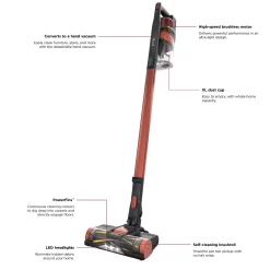 Shark IZ142 Cordless Pet Pro Stick Vacuum - Orange