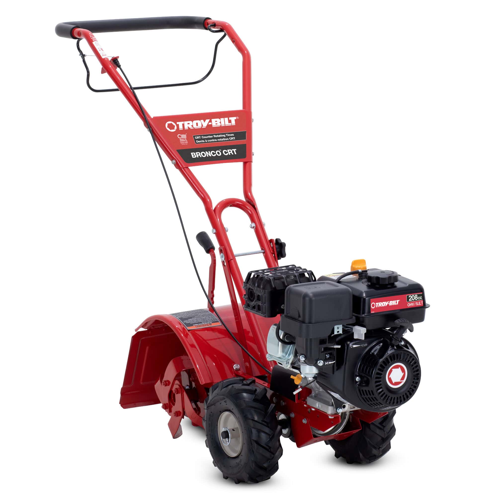 Troy-Bilt Bronco CRT 208cc 14" Rear Tine Tiller