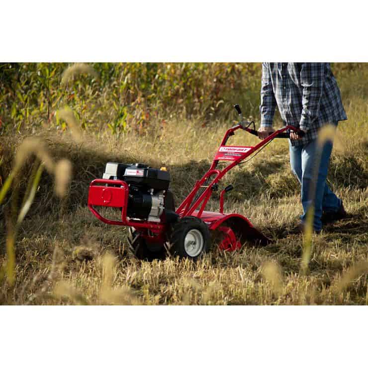 Troy-Bilt Super Bronco 16 in. 208 cc OHV Engine Rear Tine Counter Rotating Gas Garden Tiller with Power Reverse