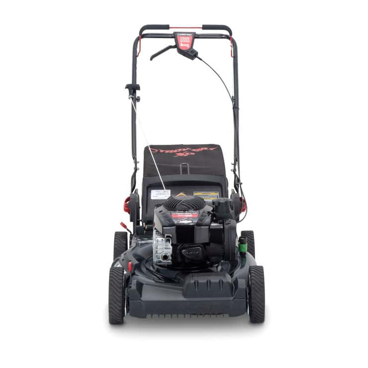 Troy-Bilt XP 21 in. 150 cc Vertical Storage Briggs and Stratton ReadyStart Series Gas Engine 3-in-1 FWD Self Propelled Lawn Mower