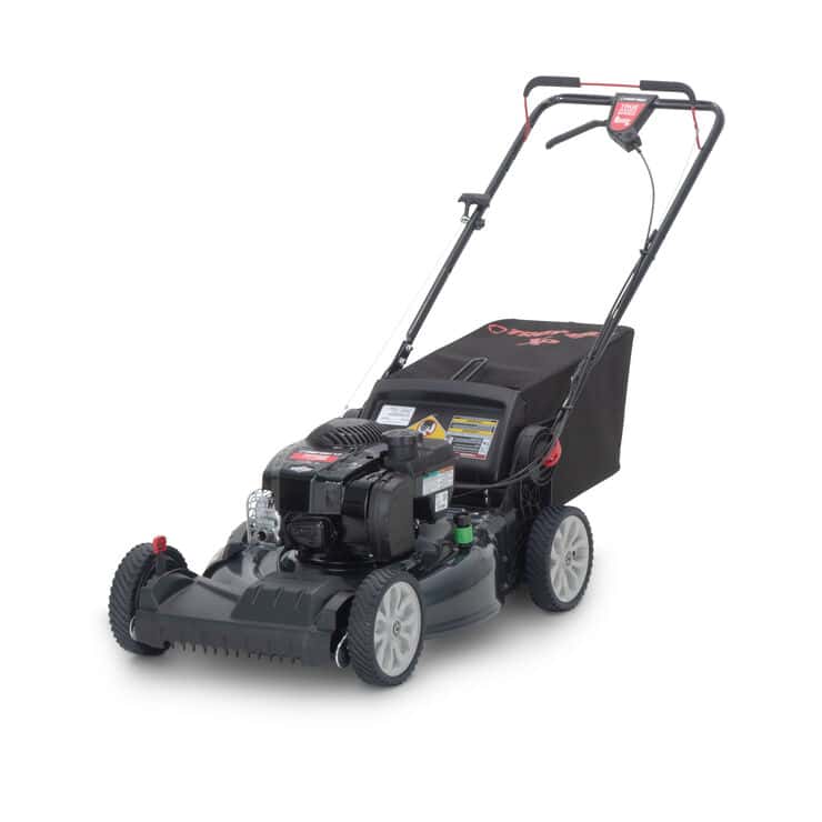 Troy-Bilt XP 21 in. 150 cc Vertical Storage Briggs and Stratton ReadyStart Series Gas Engine 3-in-1 FWD Self Propelled Lawn Mower