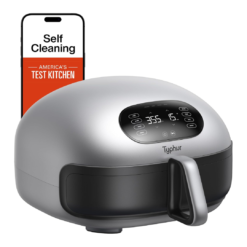 Typhur Dome 2 Air Fryer, Extra Large Airfryer with Superior Airflow, Self-cleaning Smart Digital Fryer