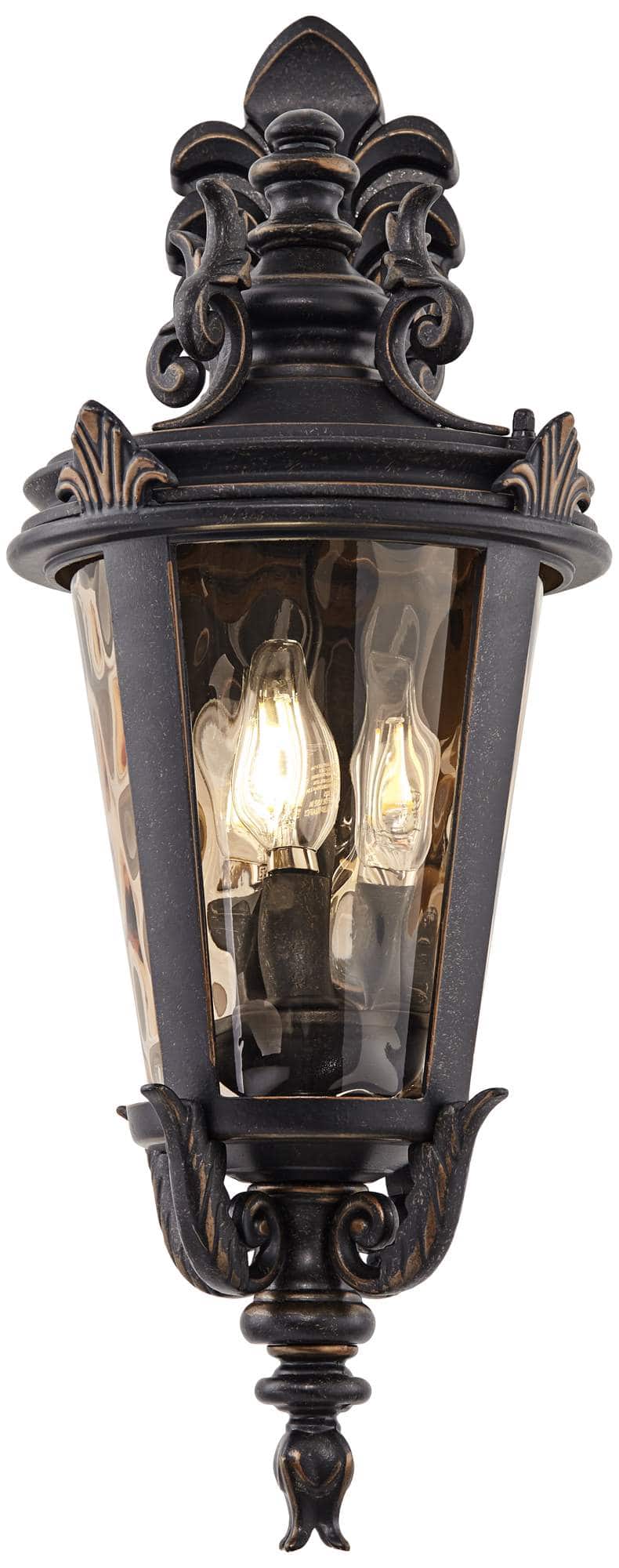 John Timberland Casa Marseille 21 3/4" High Bronze Outdoor Wall Light