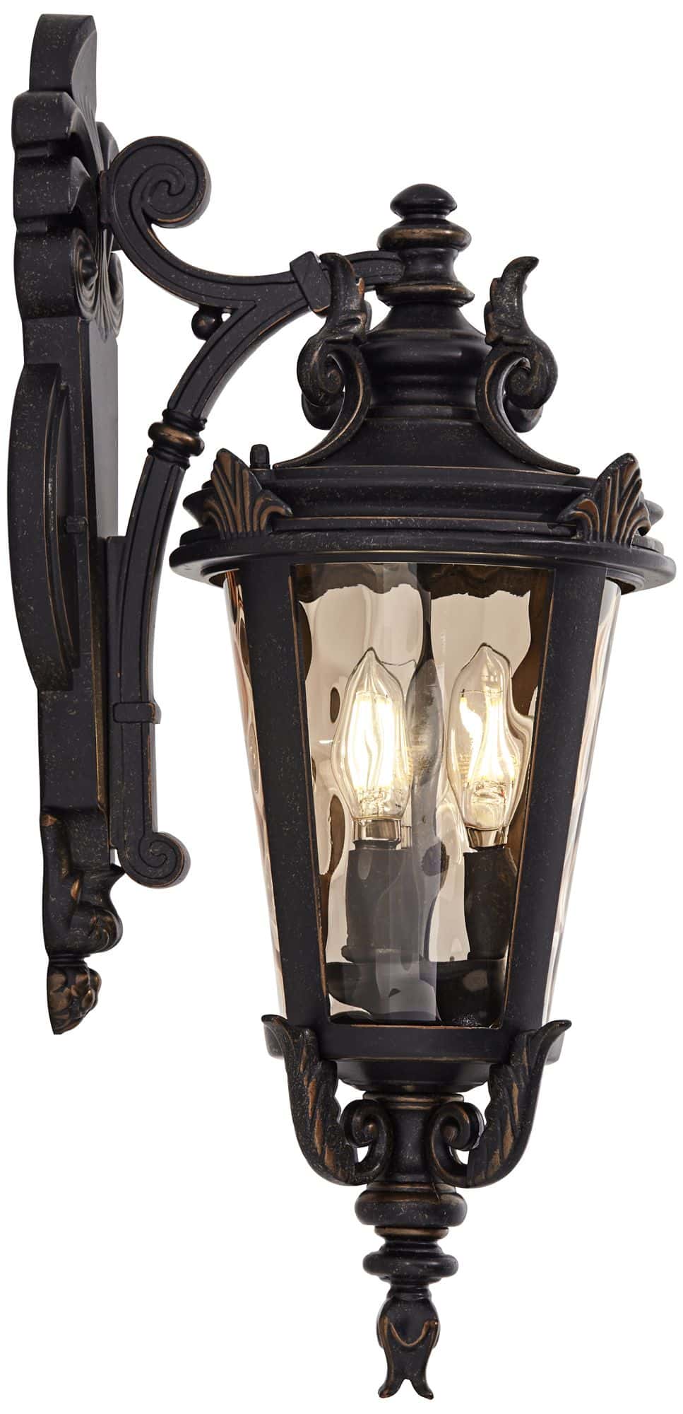 John Timberland Casa Marseille 21 3/4" High Bronze Outdoor Wall Light