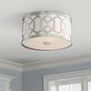 Crystorama Jennings 16 1/4" Wide Nickel Ceiling Light