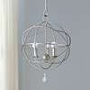 Crystorama Solaris 12" Wide 3-Light Modern Orb Pendant Light