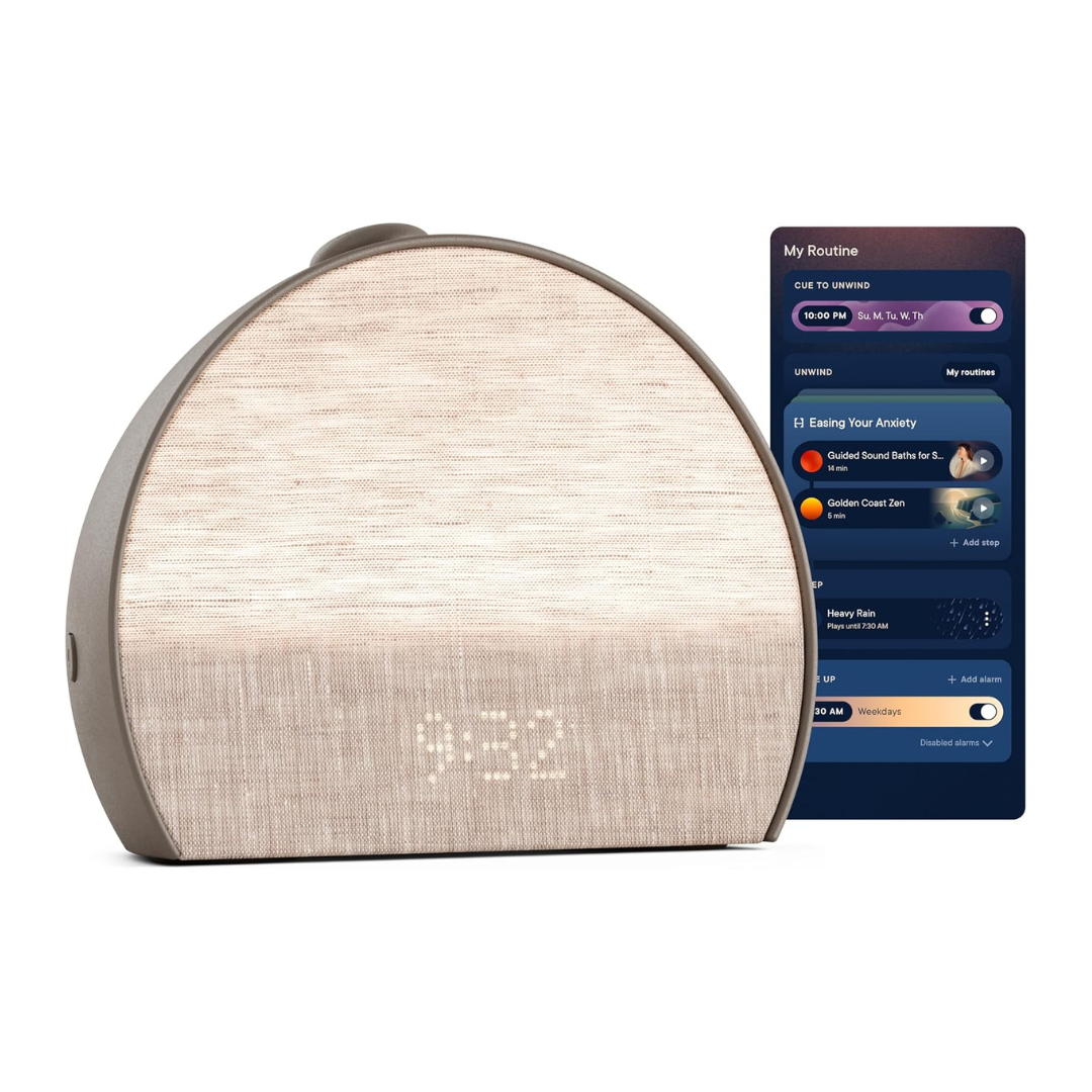 Hatch Baby Smart Sleep Clock, Dimmable Clock, Putty