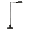 Regency Hill Jenson Adjustable Height Bronze Swing Arm Pharmacy Floor Lamp
