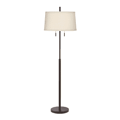 Possini Euro Nayla 62 1/2" High Bronze Steel Modern Floor Lamp