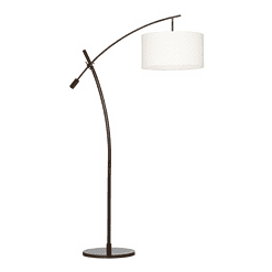 Possini Euro Raymond Bronze Adjustable Boom Arc Floor Lamp