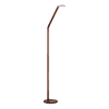 Possini Euro Magnum Adjustable Height French Bronze Task LED Floor Lamp