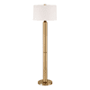 Possini Euro Boulevard 64 1/2" High Modern Warm Gold Floor Lamp
