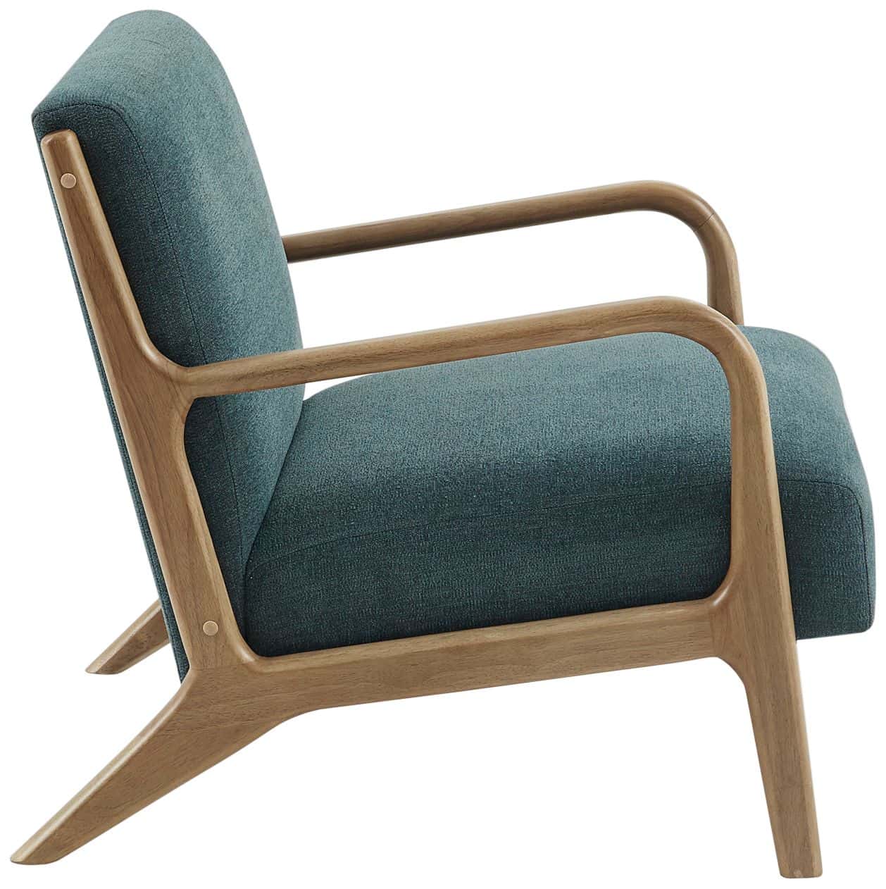 INK + IVY Novak Teal Fabric Lounge Chair