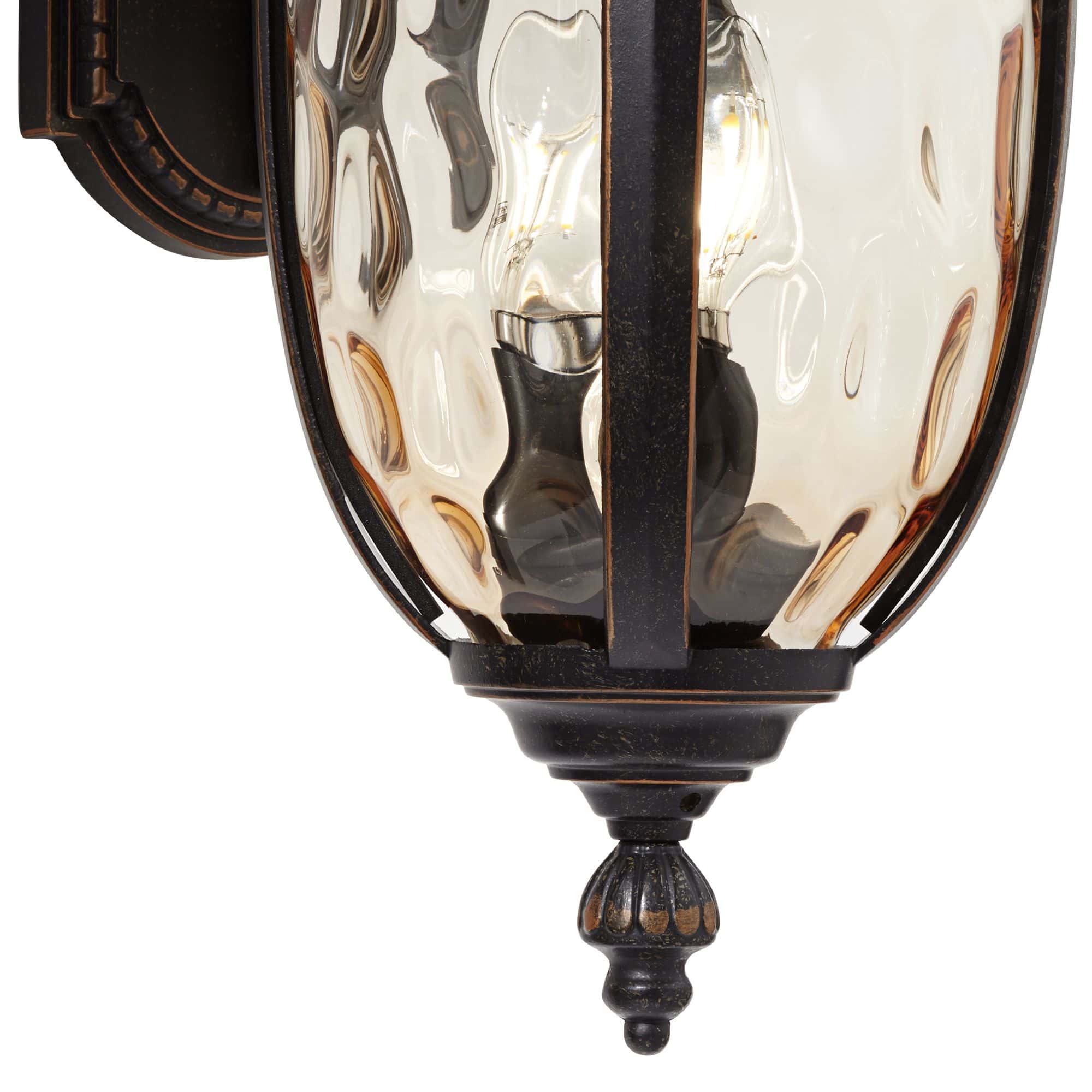 John Timberland Bellagio 20 1/2" Bronze Downbridge Outdoor Wall Light