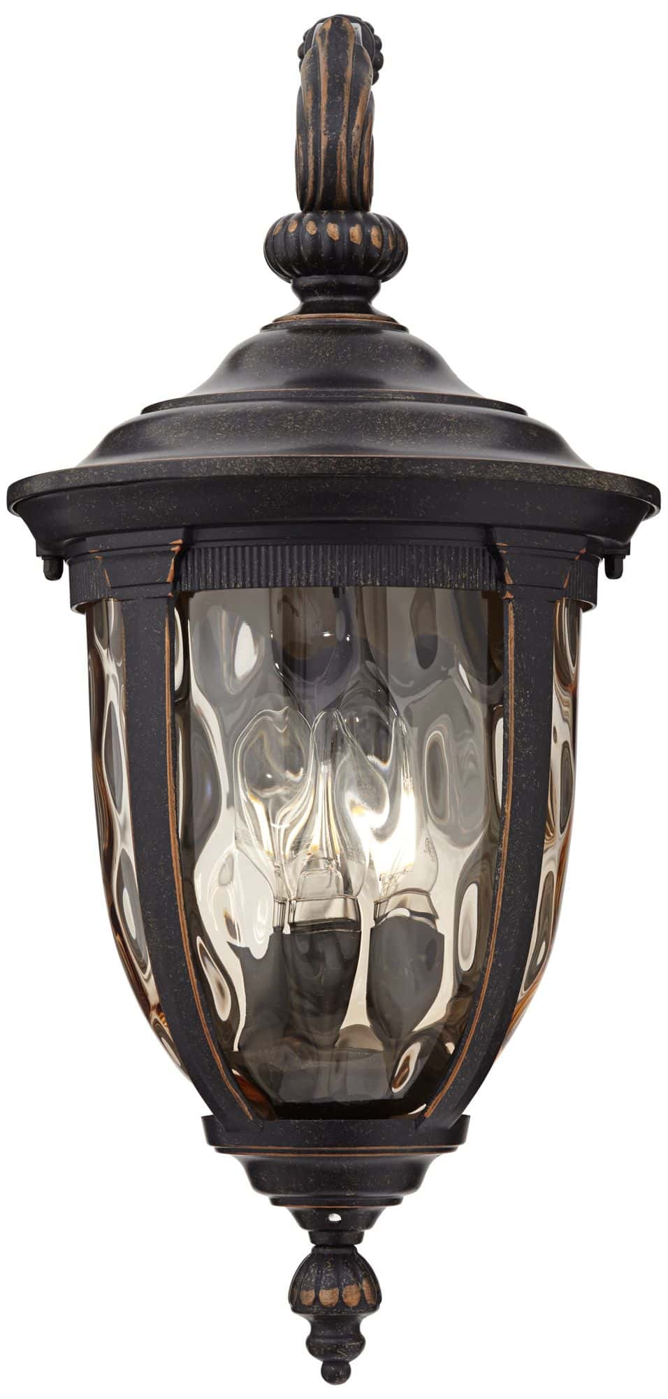 John Timberland Bellagio 20 1/2" Bronze Downbridge Outdoor Wall Light