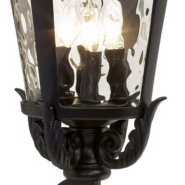 John Timberland Casa Marseille 27 1/2" High Black Outdoor Wall Light