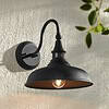 John Timberland Gough 12 1/2" Black Motion Sensor Outdoor Barn Light