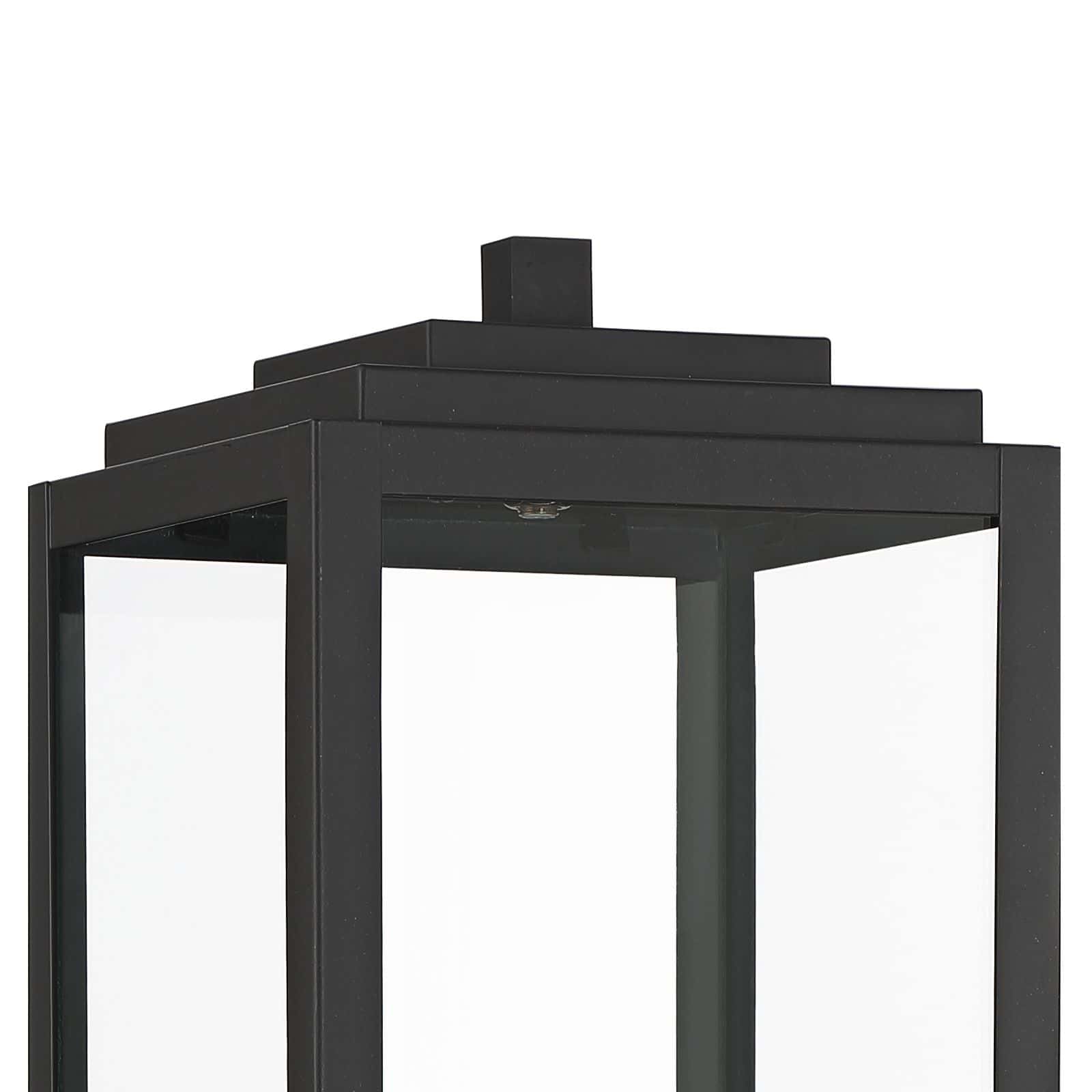 John Timberland Titan 21 3/4" High Mystic Black Outdoor Post Light