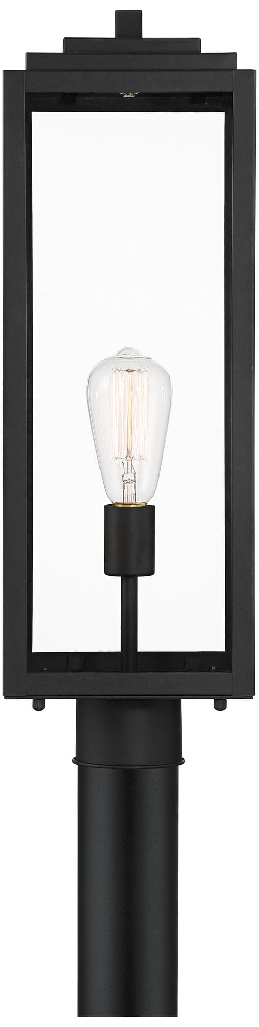 John Timberland Titan 21 3/4" High Mystic Black Outdoor Post Light