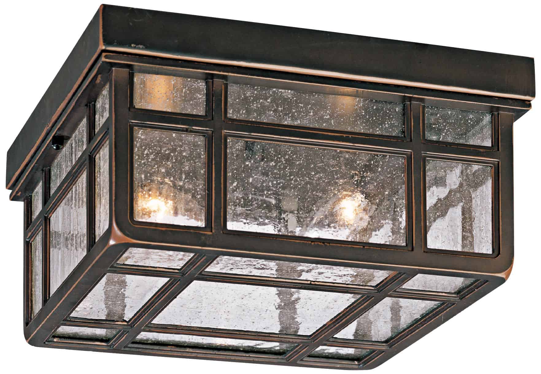 Kathy Ireland Sierra Craftsman 10 1/2" Wide Ceiling Light