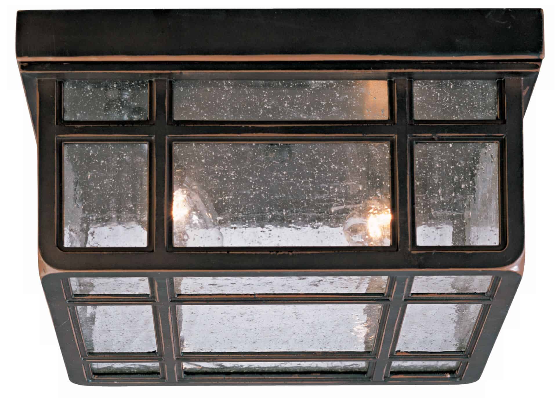 Kathy Ireland Sierra Craftsman 10 1/2" Wide Ceiling Light