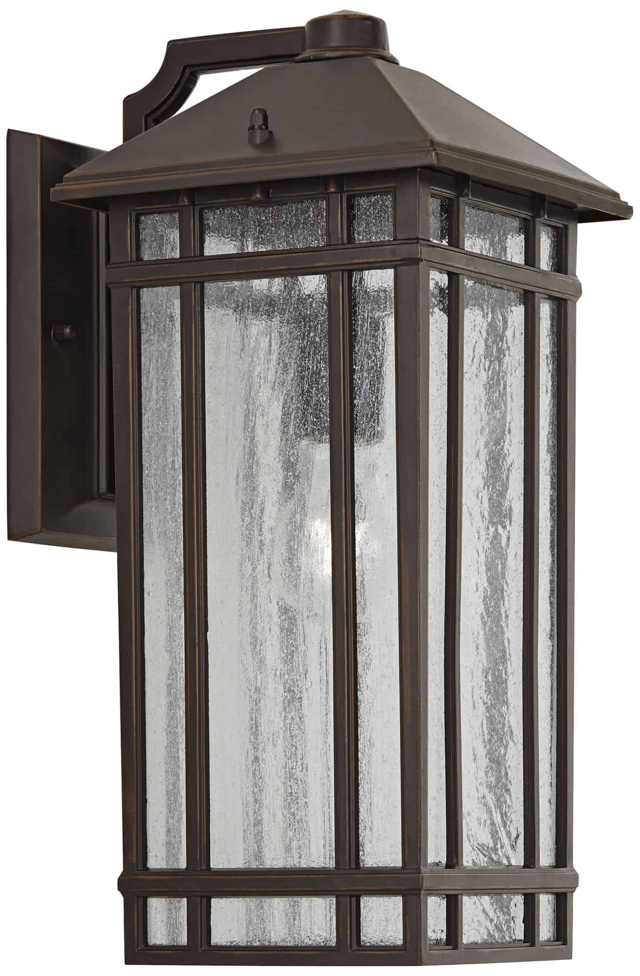 Kathy Ireland Sierra Craftsman 16 1/2" High Outdoor Wall Light