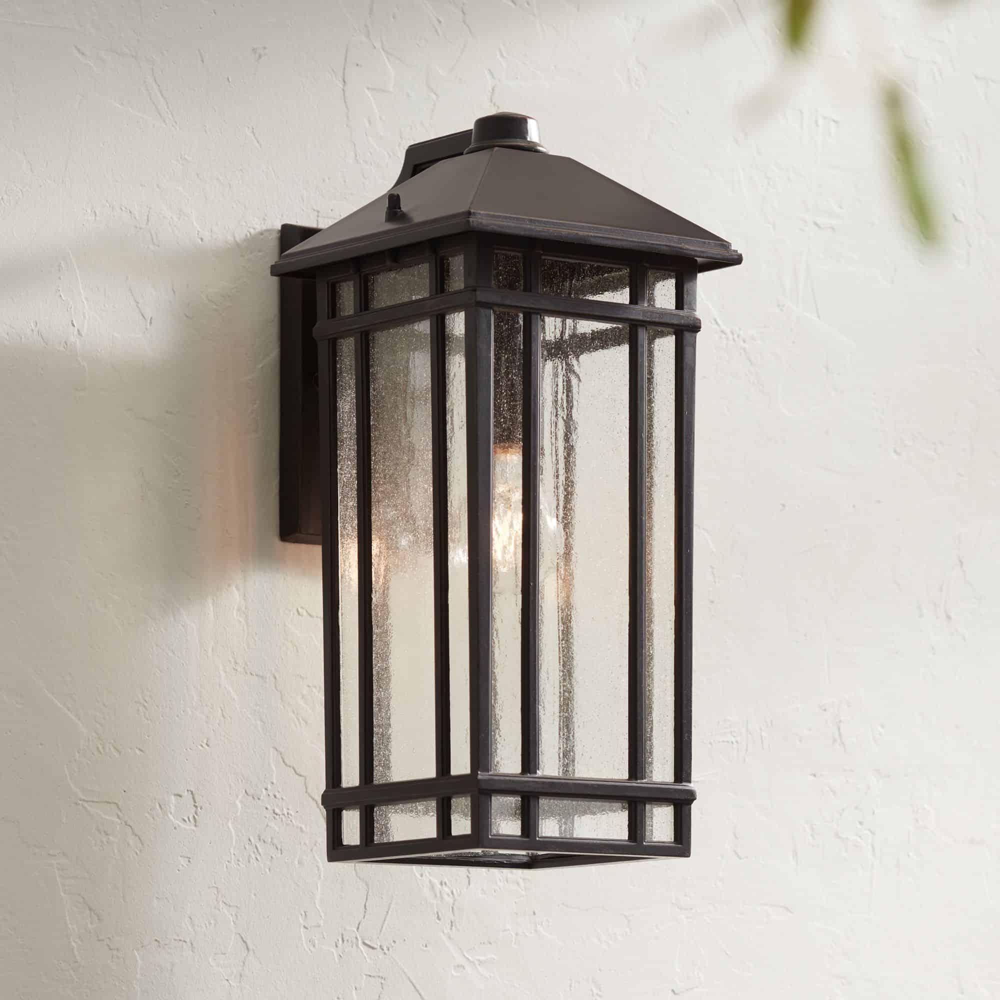 Kathy Ireland Sierra Craftsman 16 1/2" High Outdoor Wall Light