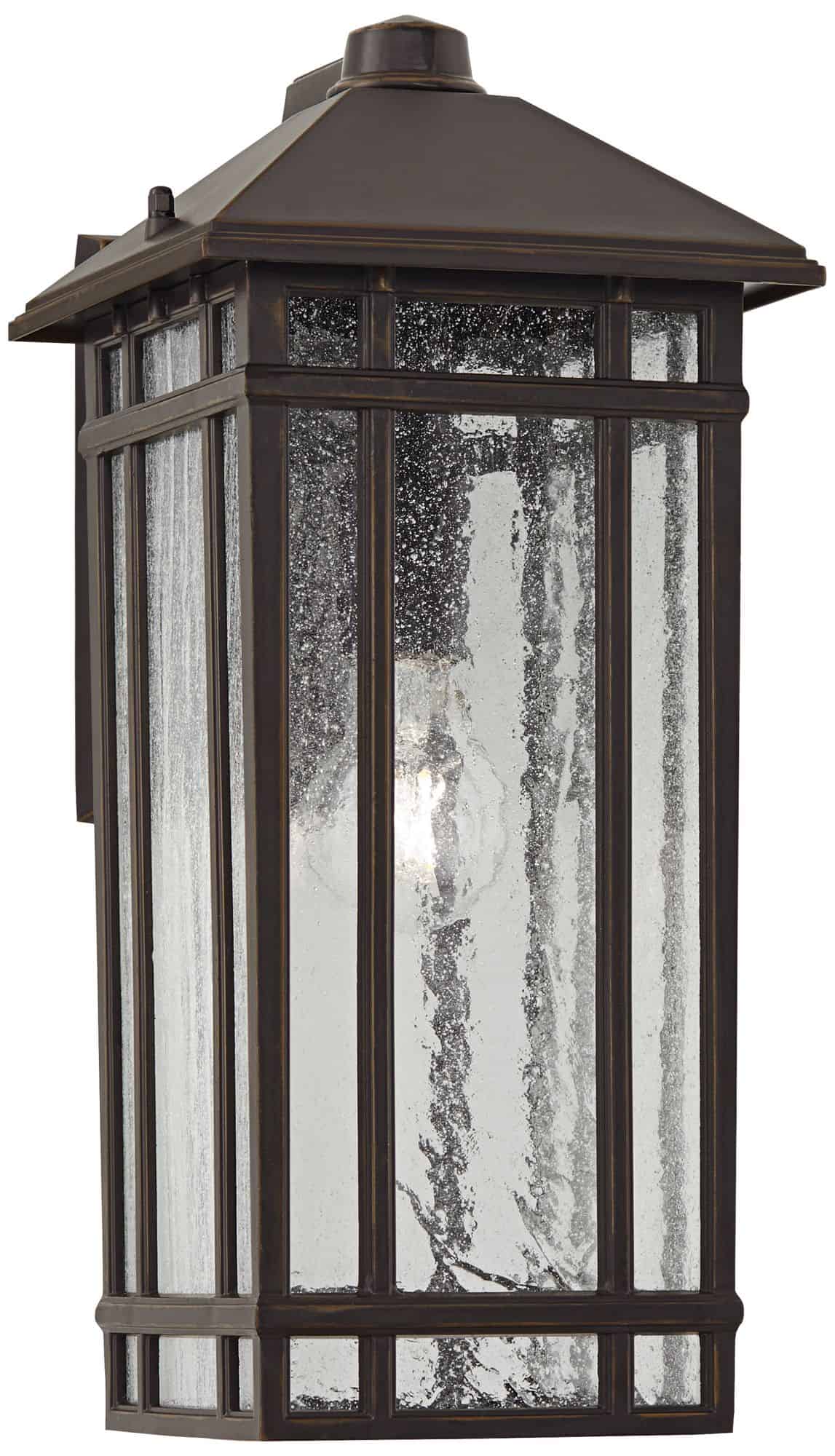 Kathy Ireland Sierra Craftsman 16 1/2" High Outdoor Wall Light