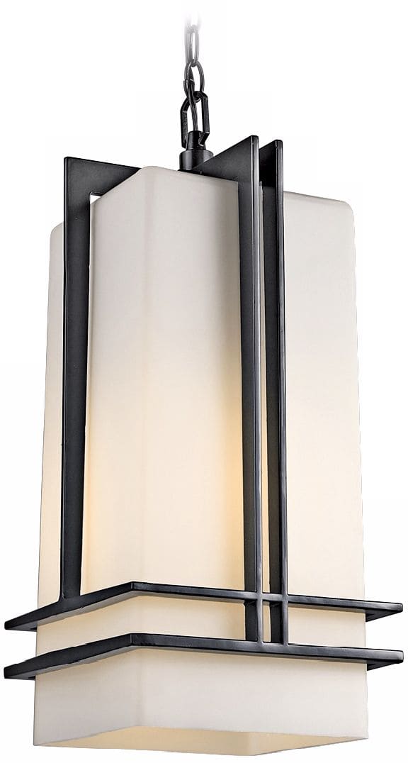Kichler Tremillo Collection 17" High Black Outdoor Hanging Light