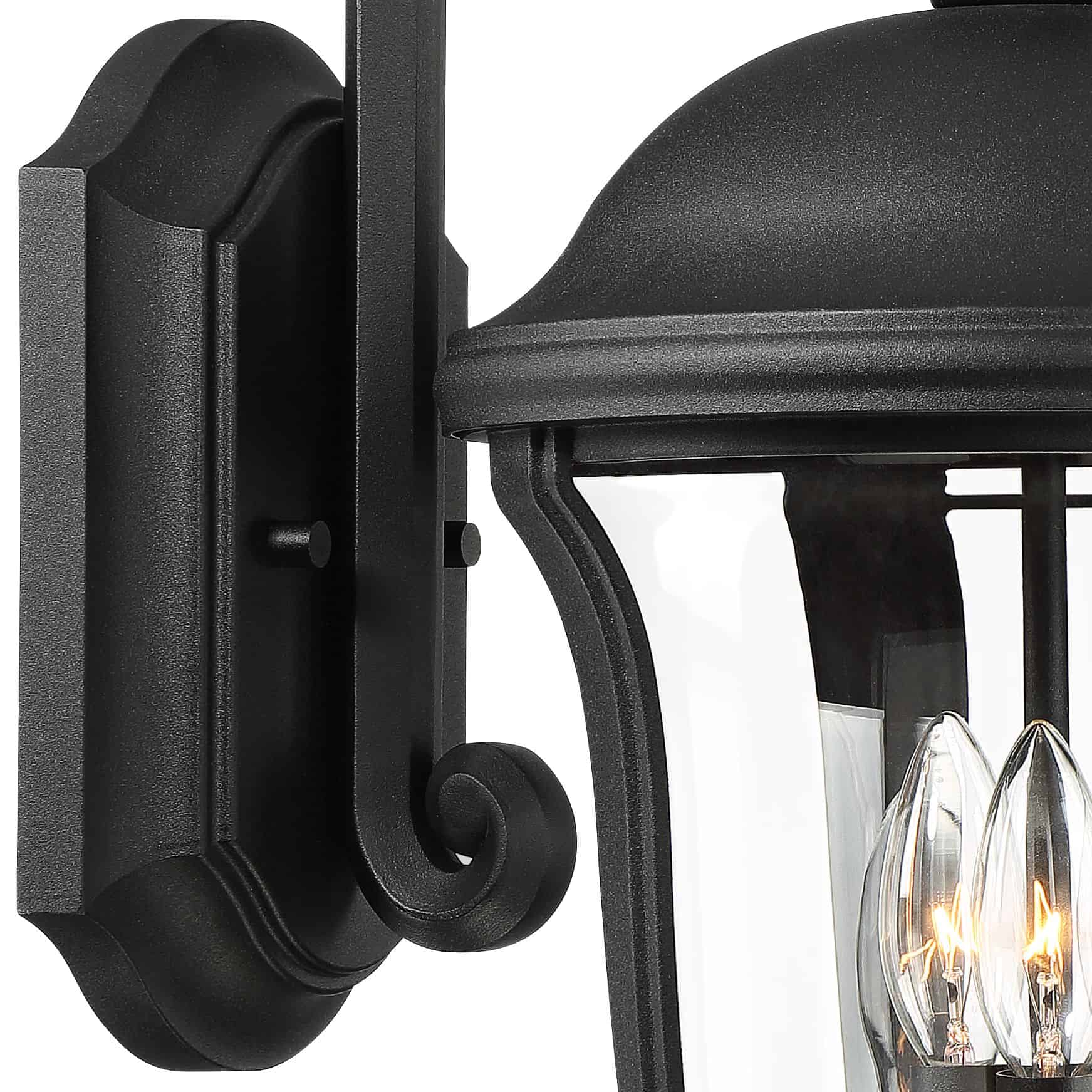 John Timberland Park Sienna 22 1/4" High Downbridge Arm Outdoor Wall Light
