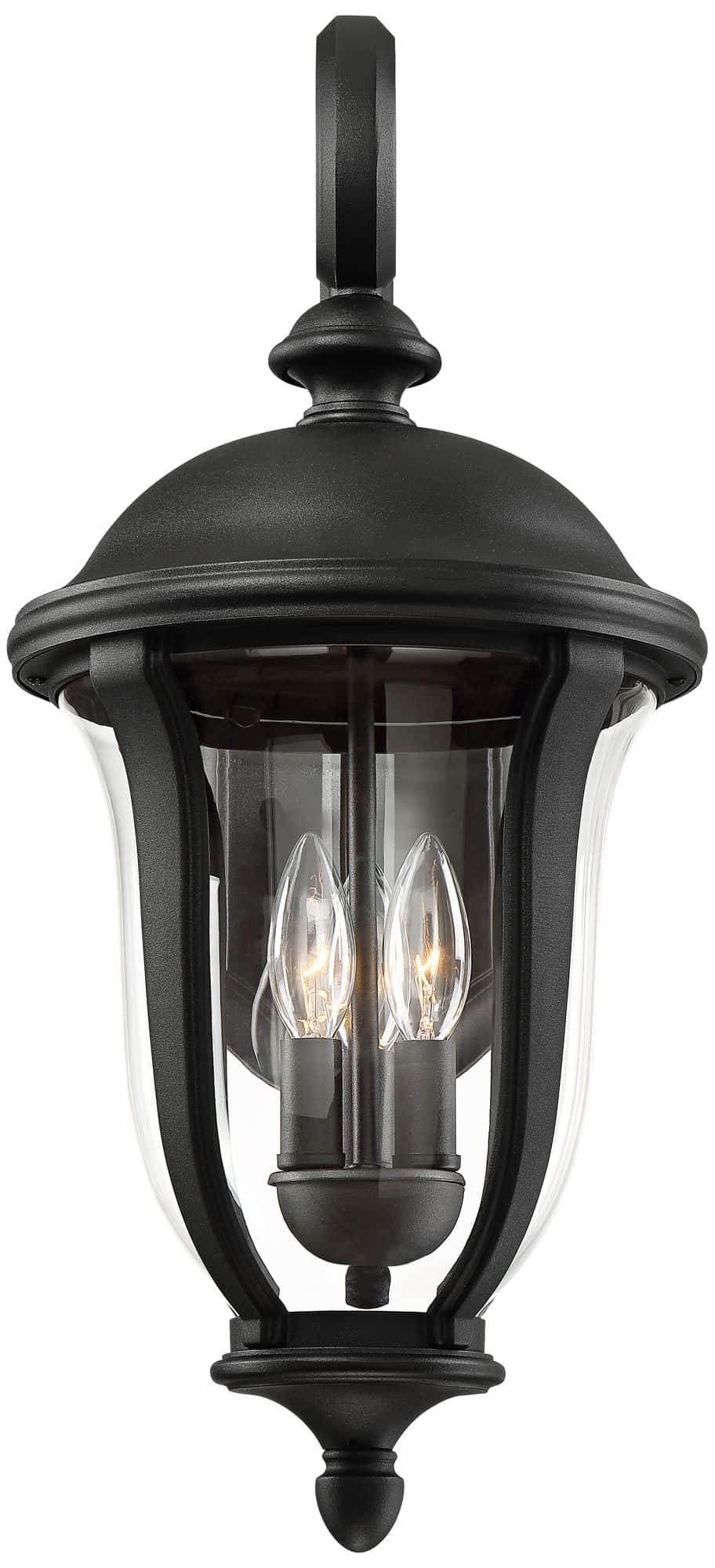 John Timberland Park Sienna 22 1/4" High Downbridge Arm Outdoor Wall Light