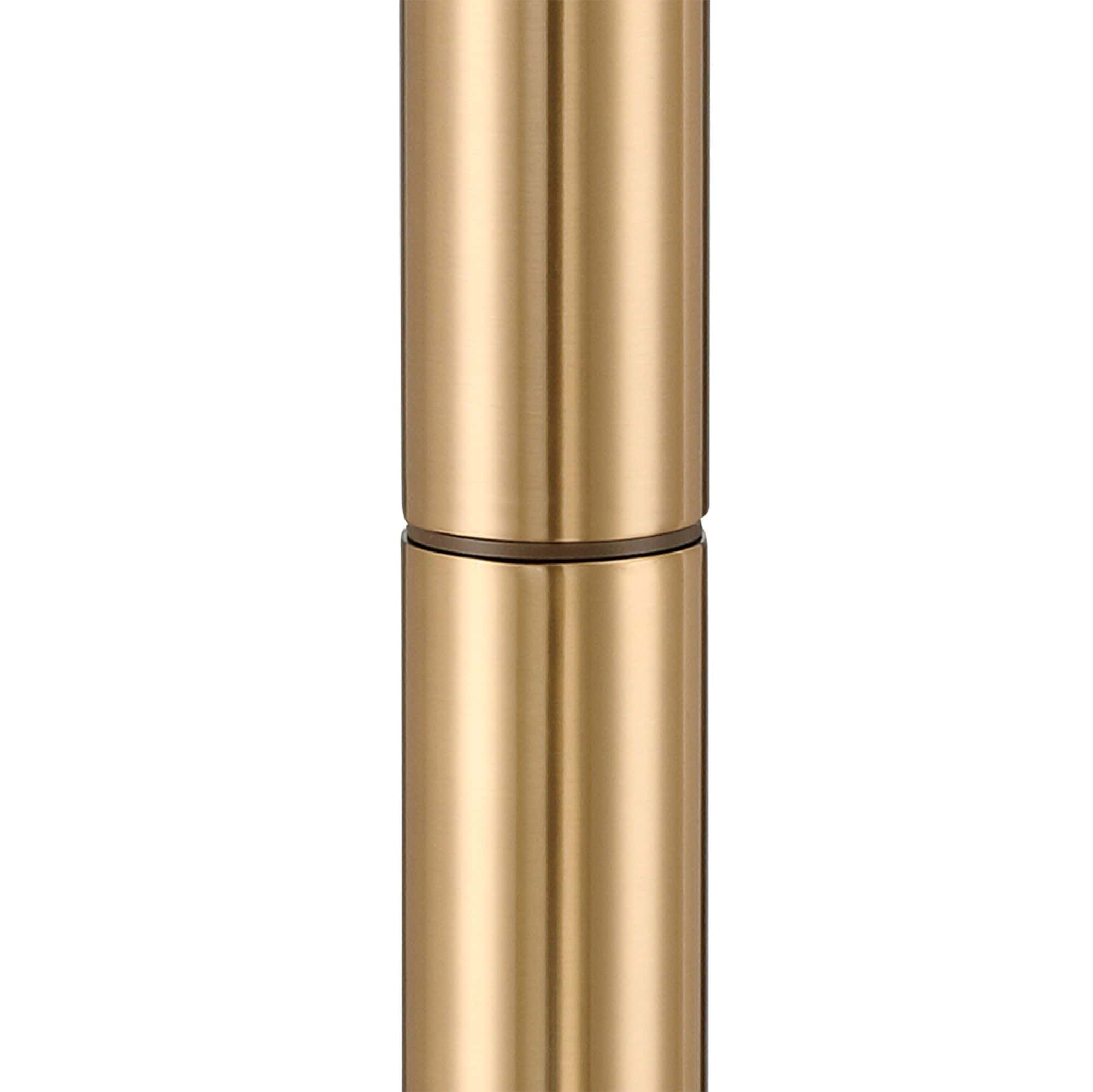 Possini Euro Boulevard 64 1/2" High Modern Warm Gold Floor Lamp