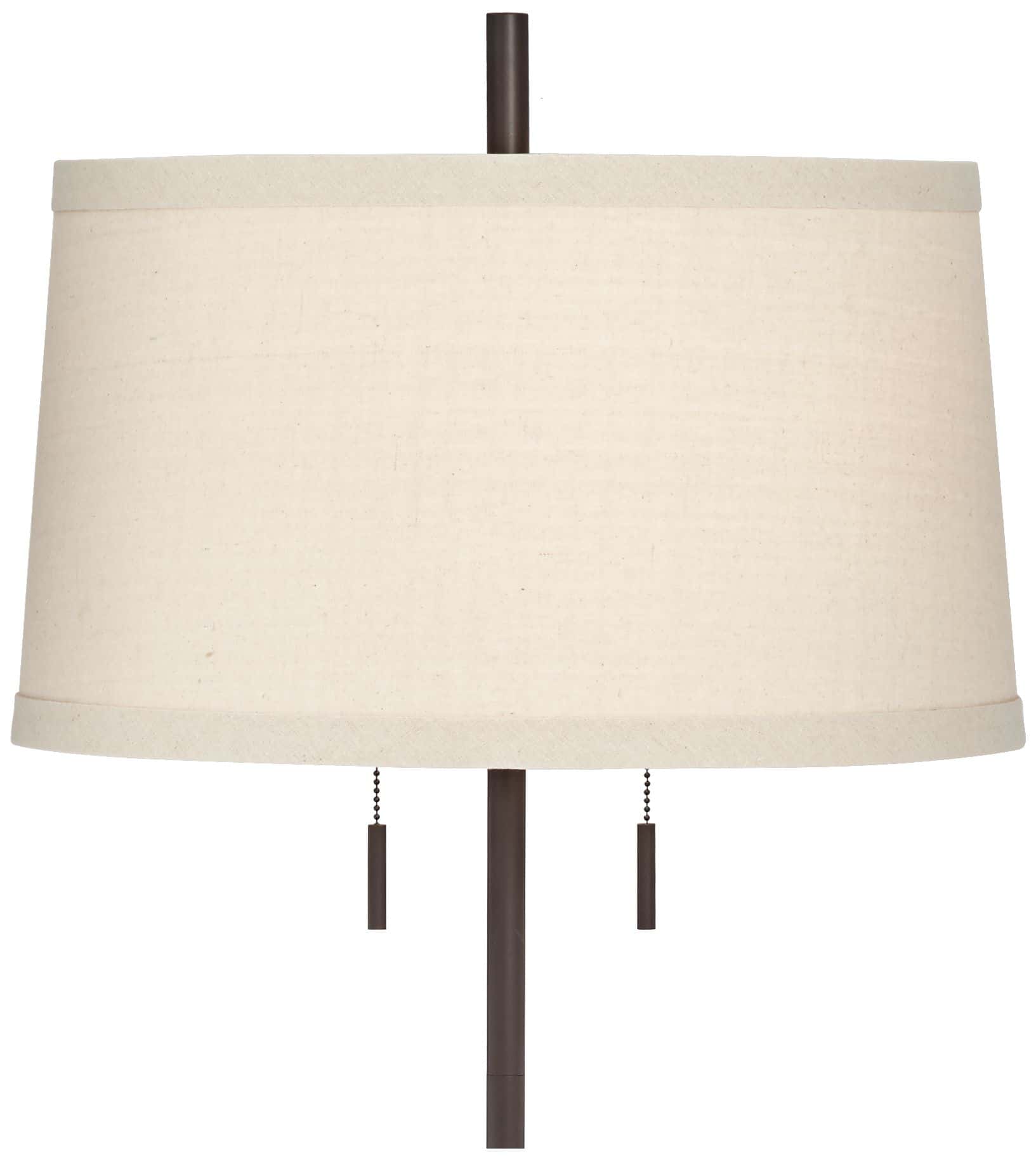 Possini Euro Nayla 62 1/2" High Bronze Steel Modern Floor Lamp