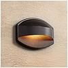Possini Euro Xane 11" Wide Bronze Finish Modern Wall Light