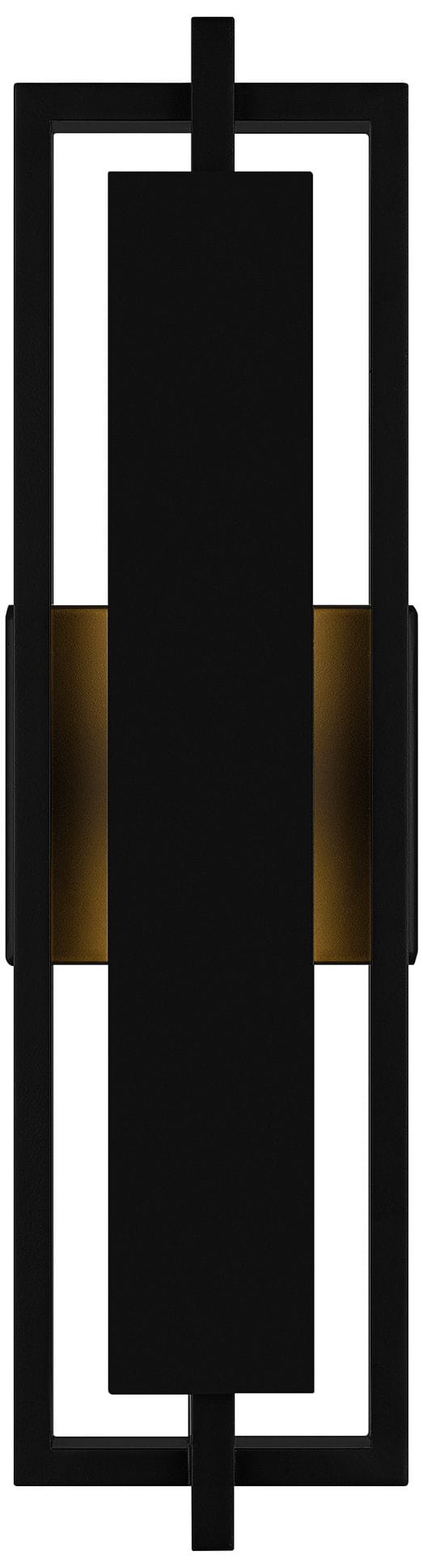 Quoizel Pointsett 20 1/2" High Matte Black Outdoor LED Wall Light