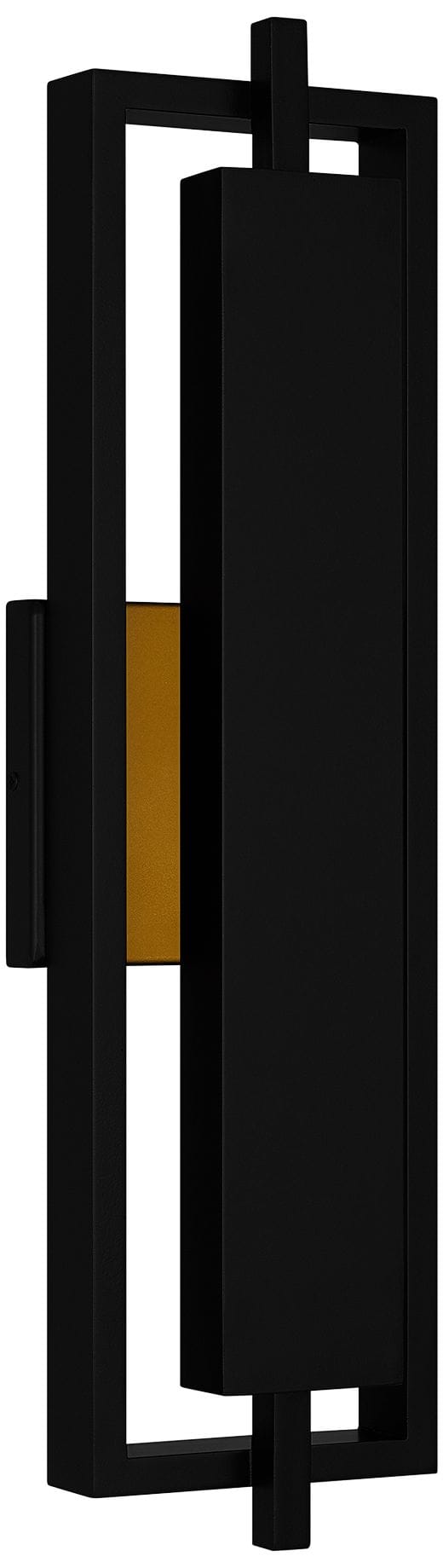 Quoizel Pointsett 20 1/2" High Matte Black Outdoor LED Wall Light