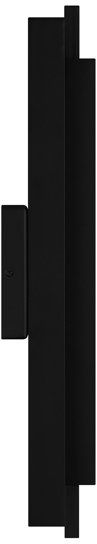 Quoizel Pointsett 20 1/2" High Matte Black Outdoor LED Wall Light