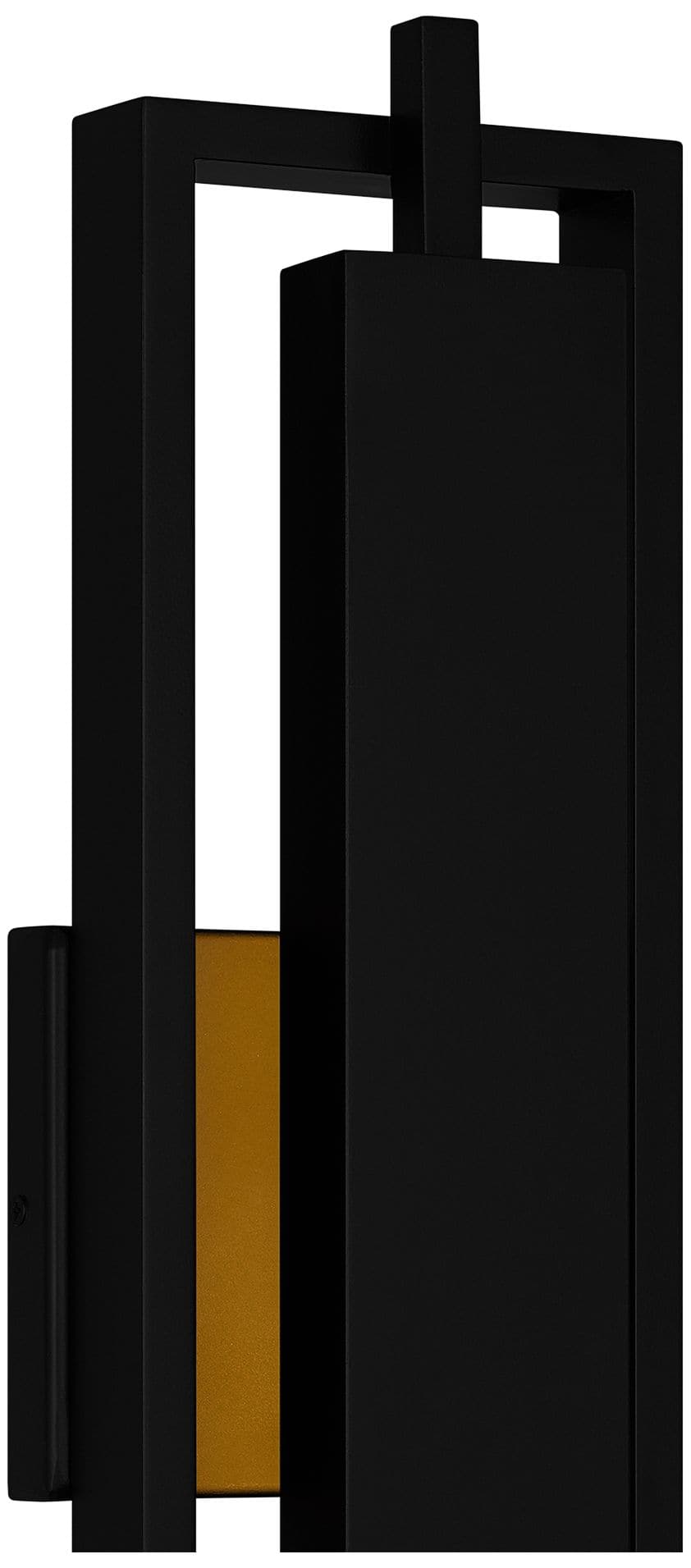 Quoizel Pointsett 20 1/2" High Matte Black Outdoor LED Wall Light