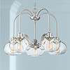 Quoizel Trilogy 26" Wide Brushed Nickel 5-Light Chandelier