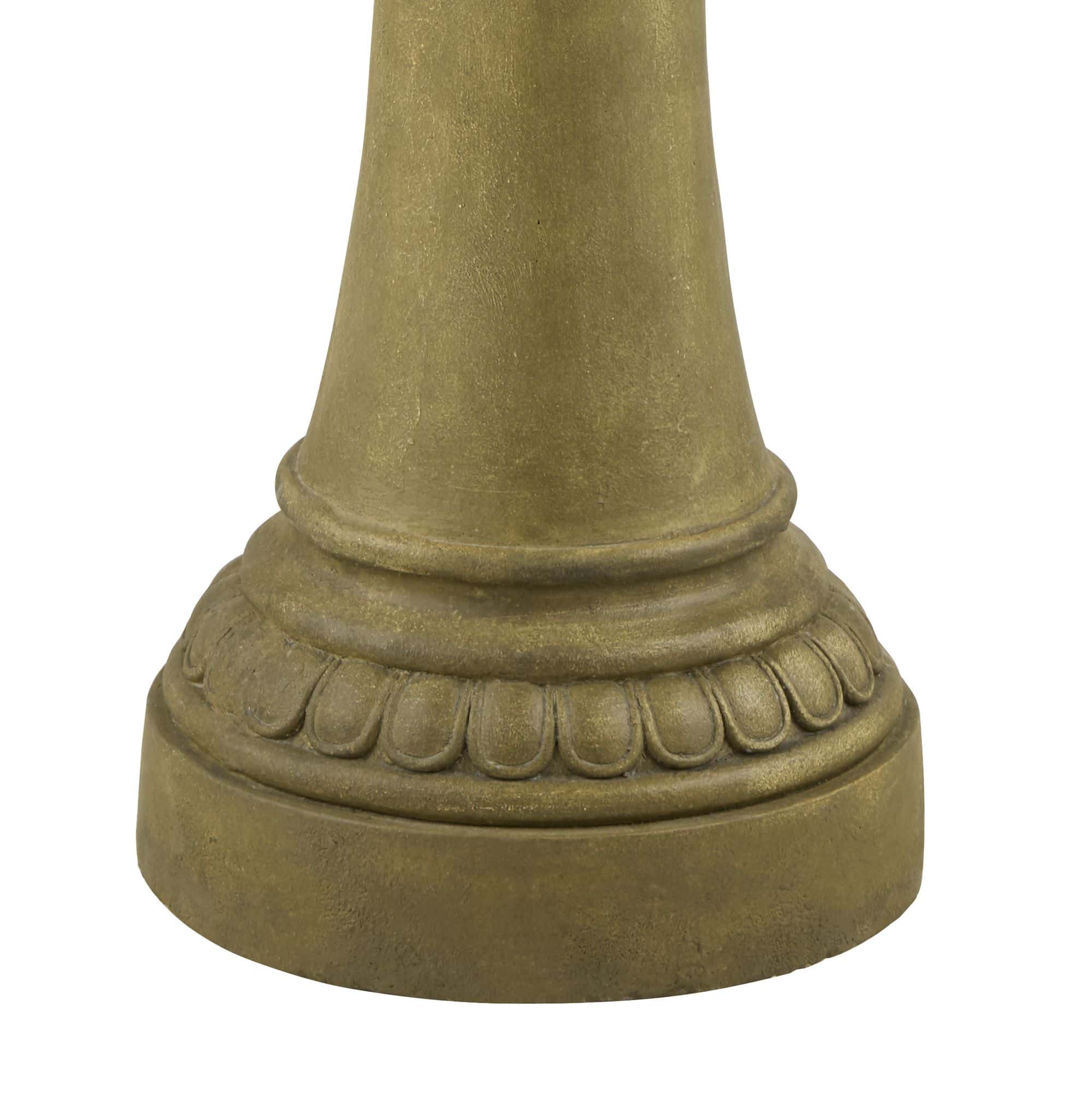 John Timberland Sag Harbor 66" High Stone 4-Tier LED Outdoor Floor Fountain