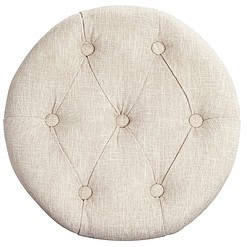 55 Downing Street Shelby Tufted White Wash Counter Stool