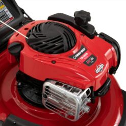 Troy-Bilt TB120B 21 in. 140 cc Briggs and Stratton Gas Walk Behind Push Mower with Rear Bag and Mulching Kit and Side Discharge Included